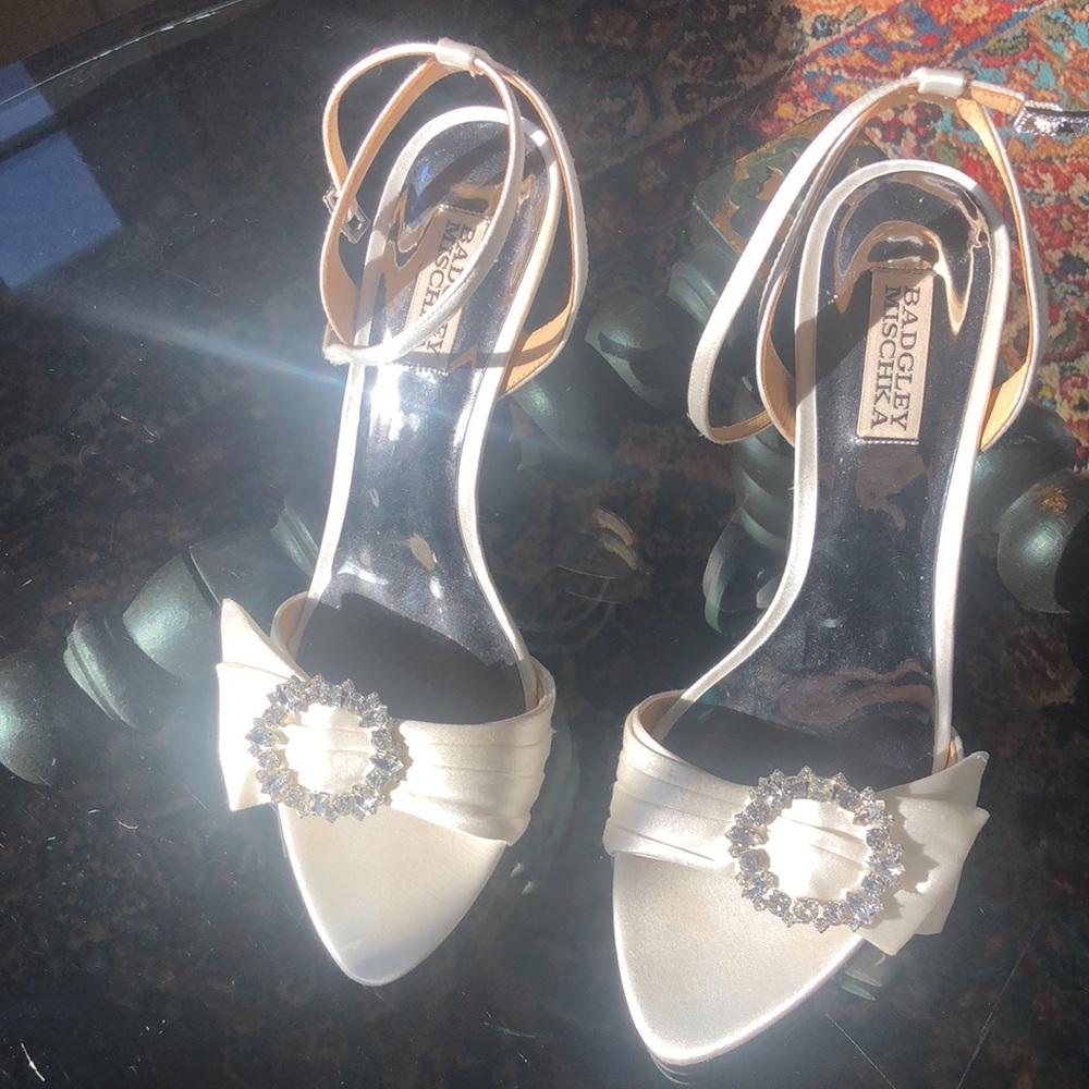 White Wedding Heel